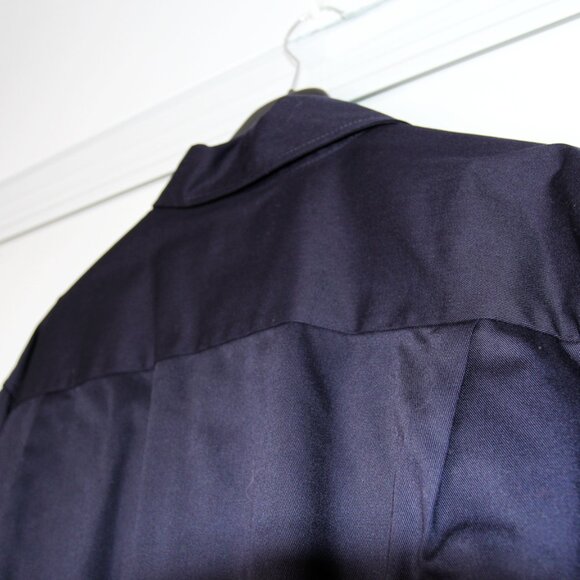 BNWT AW19 ACNE STUDIOS OVERSIZED NAVY SHIRT JACKET 46 - Picture 5 of 13